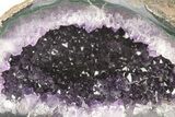 Dark Purple Amethyst Geode - Uruguay #275660-1